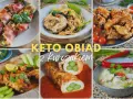 Keto obiad z kurczakiem: faszerowana cukinia, kurczak z szparagami, skrzydełka i zupa. Pyszne i zdrowe propozycje.